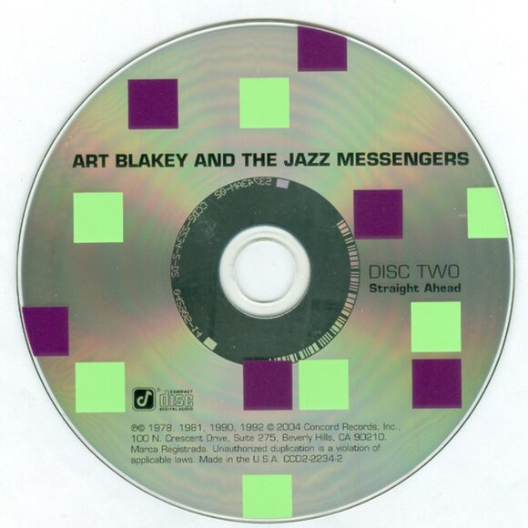 Art Blakey And The Jazz Messengers Blakey's Beat NEW 2 CD Set - drums webb city - Picture 3 of 4